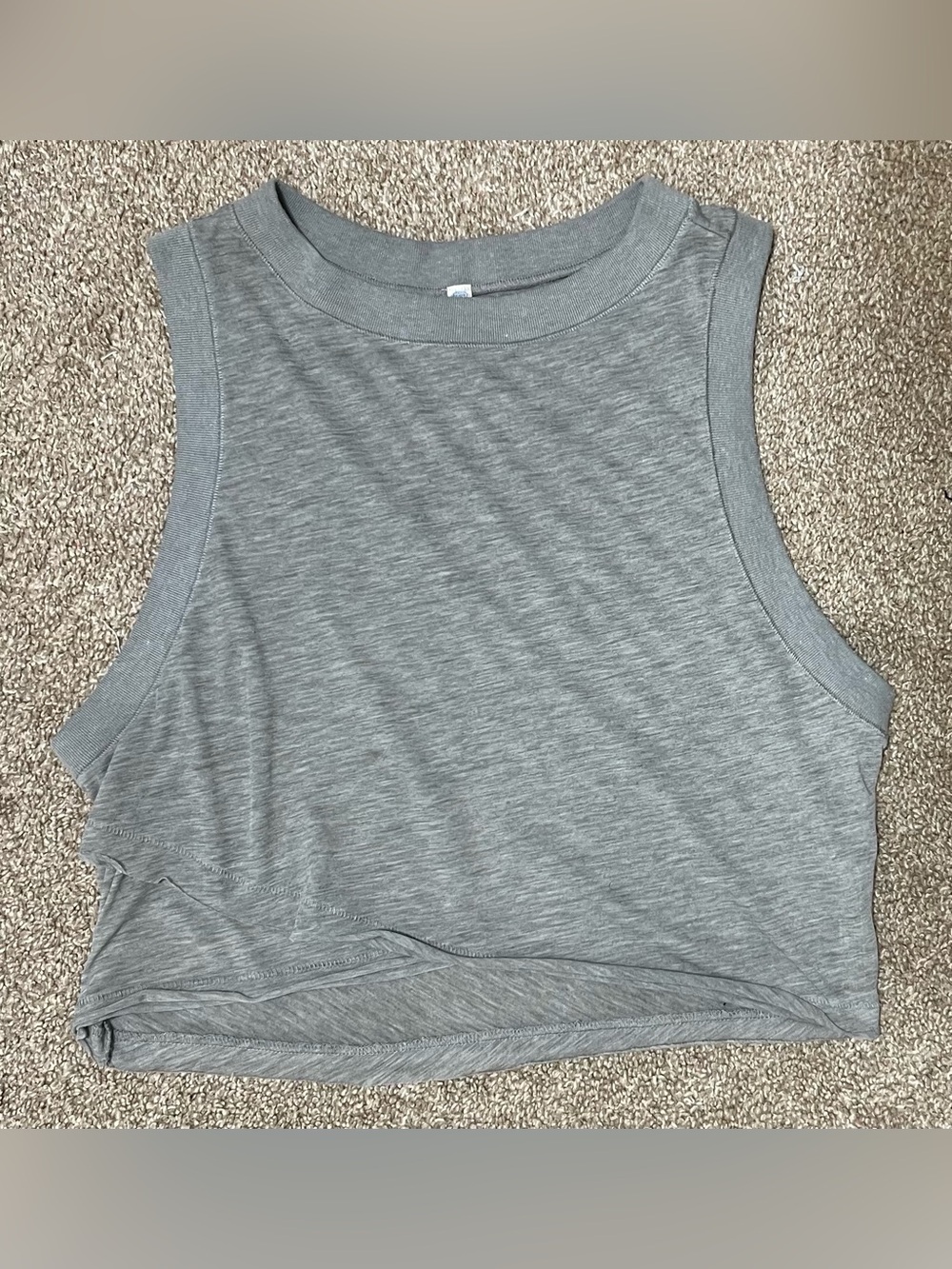 Free People FP Movement Top in Grey Size Medium